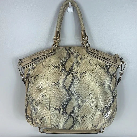 Coach Madison Lindsey Ltd Ed Python Embossed Purse - Picture 4 of 17